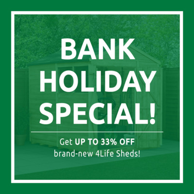 Shed Store Bank Holiday 2024